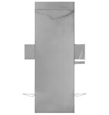 VidaXL Ligbedhanddoeken 2 pcs Donkergrijs 210 x 75 cm