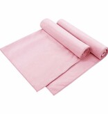 VidaXL Buiten Stoel Handdoeken 2 pcs Roze 130 x 60 cm