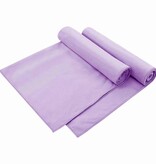 VidaXL Buiten Stoel Handdoeken 2 pcs Paars 130 x 60 cm