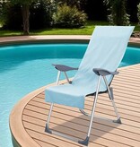 VidaXL Buiten Stoel Handdoeken 2 pcs Groen 130 x 60 cm