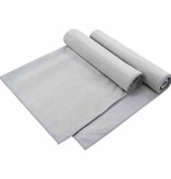 VidaXL Buiten Stoel Handdoeken 2 pcs Grijs 130 x 60 cm