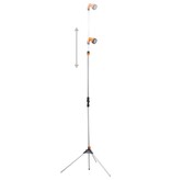 VidaXL Buitendouche met statief 221 cm aluminium