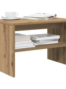 VidaXL Tv-meubel 60x40x40 cm bewerkt hout artisanaal eikenkleur