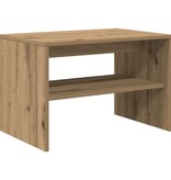 VidaXL Tv-meubel 60x40x40 cm bewerkt hout artisanaal eikenkleur