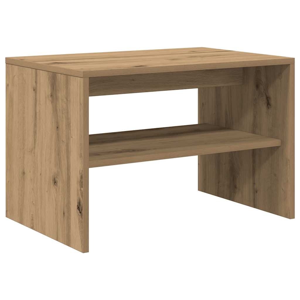 VidaXL Tv-meubel 60x40x40 cm bewerkt hout artisanaal eikenkleur