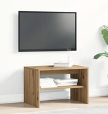 VidaXL Tv-meubel 60x40x40 cm bewerkt hout artisanaal eikenkleur