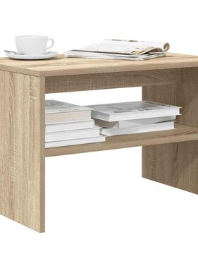 VidaXL Tv-meubel 60x40x40 cm bewerkt hout sonoma eikenkleurig