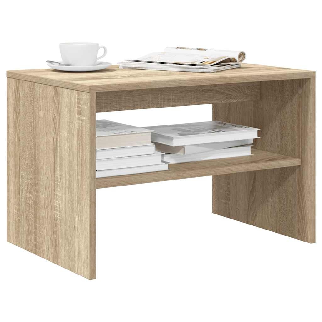 VidaXL Tv-meubel 60x40x40 cm bewerkt hout sonoma eikenkleurig