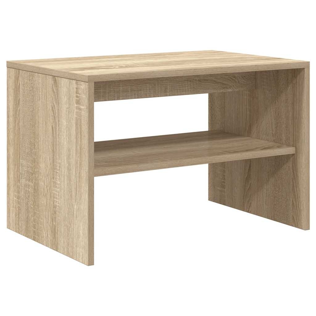 VidaXL Tv-meubel 60x40x40 cm bewerkt hout sonoma eikenkleurig