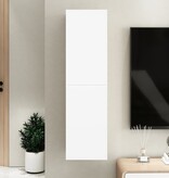 VidaXL Tv-meubel 30,5x30x110 cm bewerkt hout wit