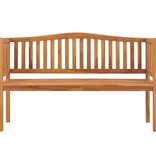 VidaXL Tuinbank 150 cm massief teakhout