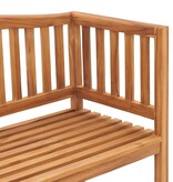 VidaXL Tuinbank 150 cm massief teakhout