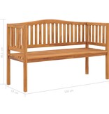 VidaXL Tuinbank 150 cm massief teakhout