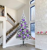 VidaXL Kerstbal Set 4 pcs Lila