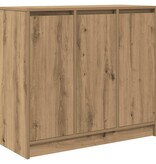 VidaXL Dressoir ambachtelijk spaanplaat hout ambachtelijk 85x34x76 cm