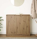 VidaXL Dressoir ambachtelijk spaanplaat hout ambachtelijk 85x34x76 cm