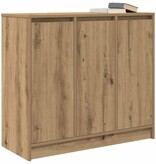 VidaXL Dressoir ambachtelijk spaanplaat hout ambachtelijk 85x34x76 cm