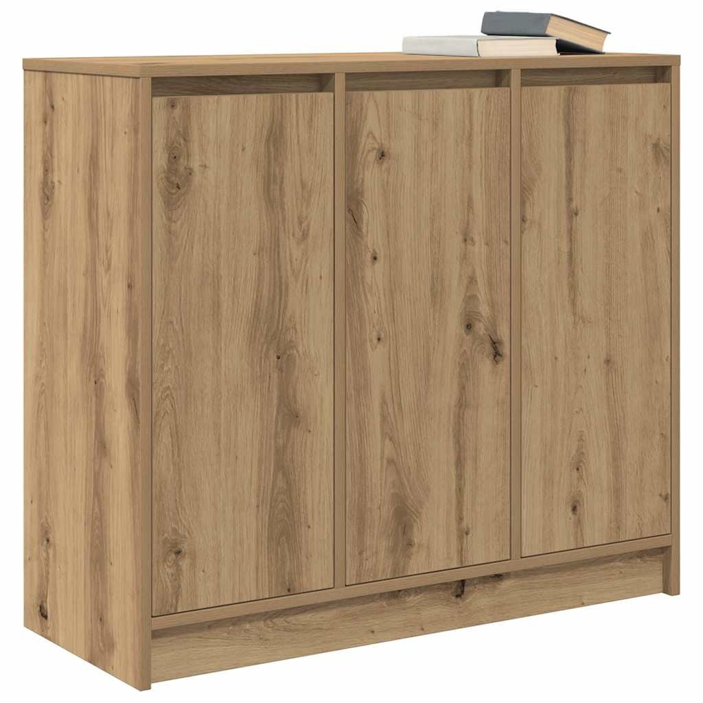 VidaXL Dressoir ambachtelijk spaanplaat hout ambachtelijk 85x34x76 cm