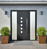 VidaXL Plantenbakken 2 st 50x50x50 cm weervast staal