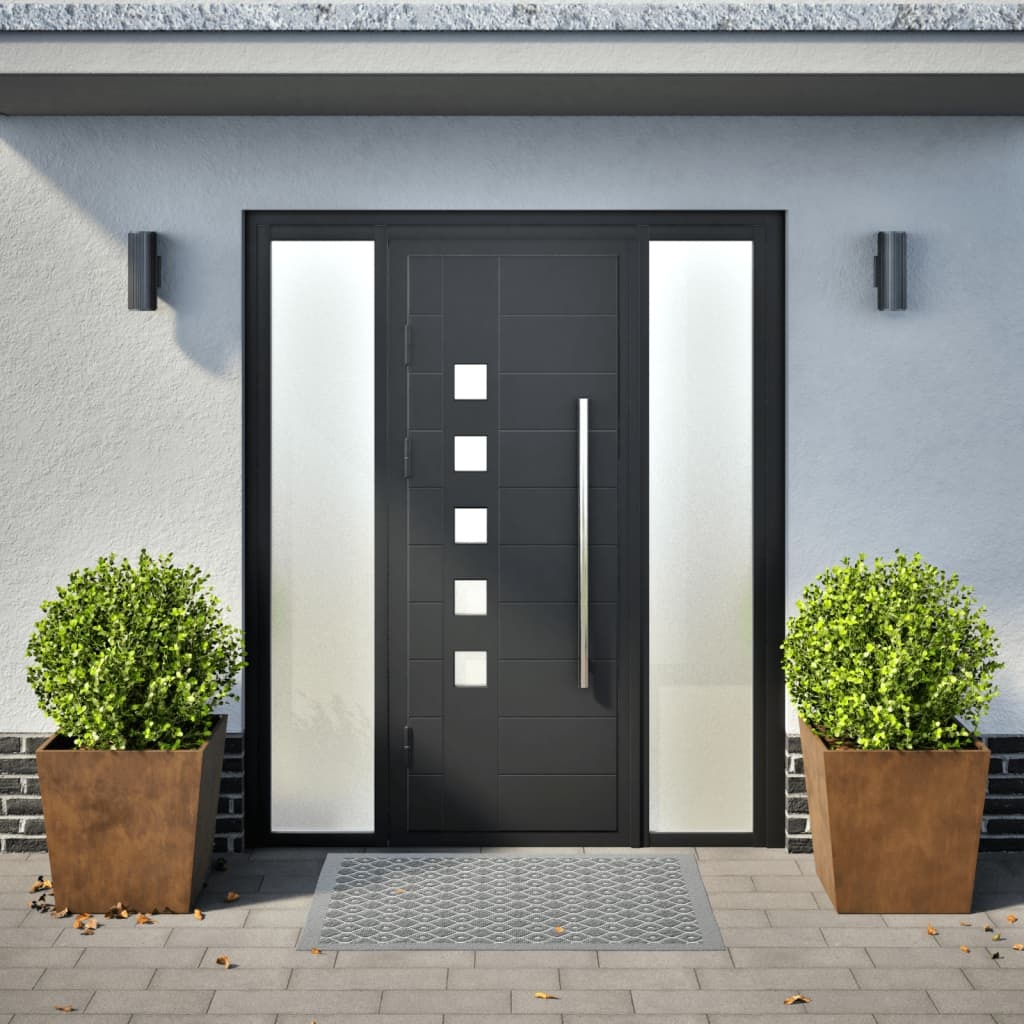 VidaXL Plantenbakken 2 st 50x50x50 cm weervast staal