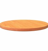 VidaXL Tafelblad rond Ø70x2,5 cm massief grenenhout wasbruin