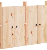 VidaXL Kastdeurtjes voor buitenkeuken 2 st 50x9x82 cm grenenhout