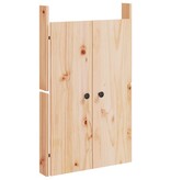 VidaXL Kastdeurtjes voor buitenkeuken 2 st 50x9x82 cm grenenhout
