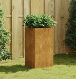 VidaXL Plantenbak 40x40x80 cm cortenstaal