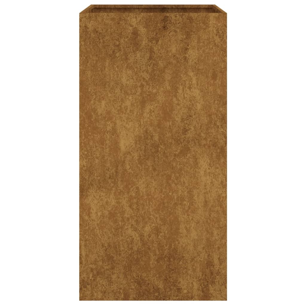 VidaXL Plantenbak 40x40x80 cm cortenstaal