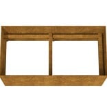 VidaXL Plantenbak 80x40x40 cm cortenstaal