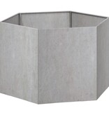 VidaXL Plantenbak roestig 60x60x45 cm cortenstaal