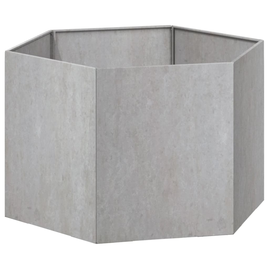 VidaXL Plantenbak roestig 60x60x45 cm cortenstaal