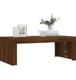 VidaXL Salontafel 102x50x36 cm bewerkt hout bruin eikenkleur