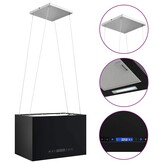 VidaXL Afzuigkap hangend met aanraaksensor LCD 55 cm staal