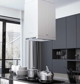 VidaXL Eilandafzuigkap LCD-scherm sensor 756 m³/u LED