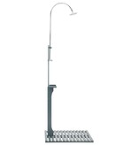 VidaXL Buitendouche hout antraciet