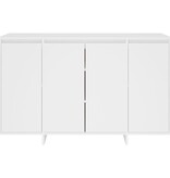 VidaXL Dressoir 120x41x75 cm bewerkt hout wit