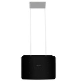 VidaXL Afzuigkap hangend met aanraaksensor LCD gehard glas