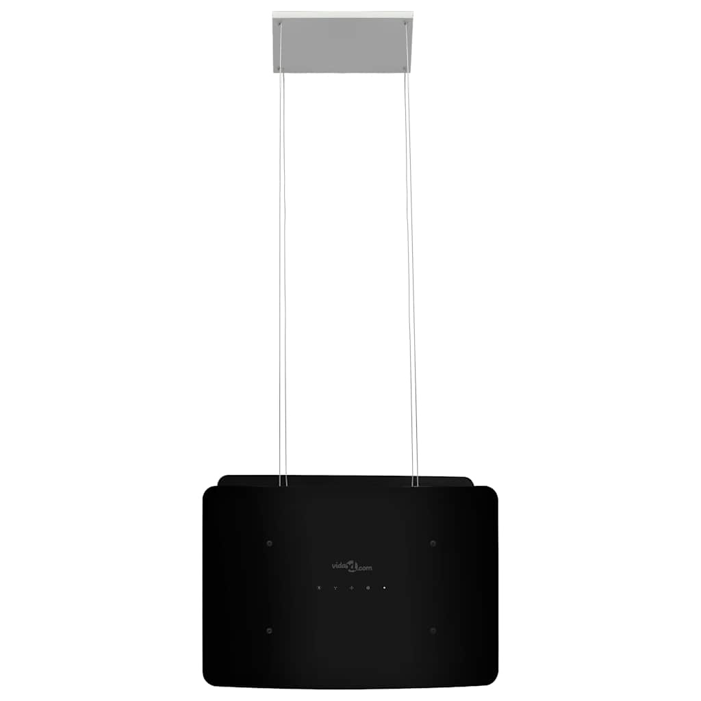 VidaXL Afzuigkap hangend met aanraaksensor LCD gehard glas
