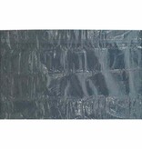 VidaXL Zwembadfolie solar drijvend 732x366 cm PE zwart en blauw