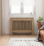 VidaXL Radiatorafdekking Artisan Eiken 112 x 19 x 81,5 cm Bewerkt hout