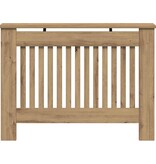 VidaXL Radiatorafdekking Artisan Eiken 112 x 19 x 81,5 cm Bewerkt hout