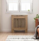 VidaXL Radiatorafdekking Artisan Eiken 78 x 19 x 81,5 cm Bewerkt hout