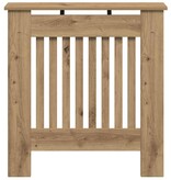 VidaXL Radiatorafdekking Artisan Eiken 78 x 19 x 81,5 cm Bewerkt hout