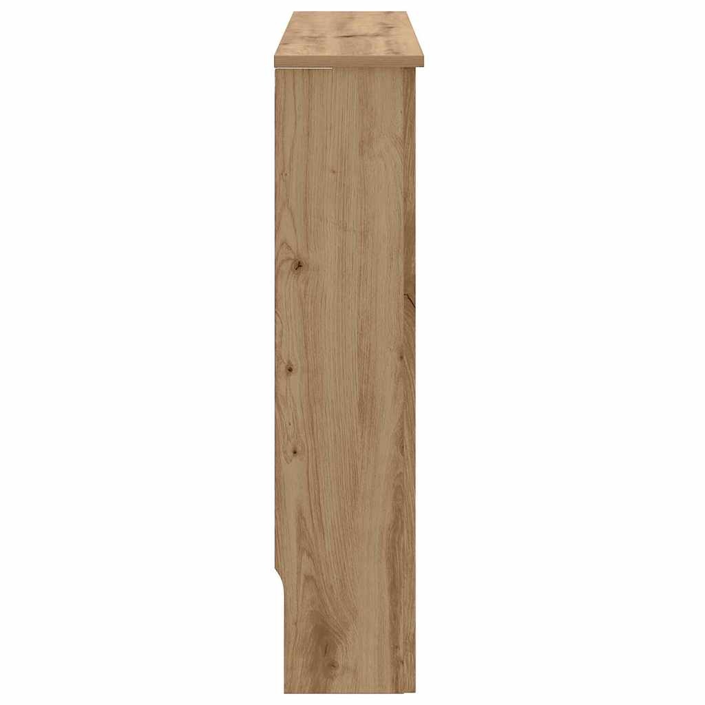 VidaXL Radiatorafdekking Artisan Eiken 78 x 19 x 81,5 cm Bewerkt hout