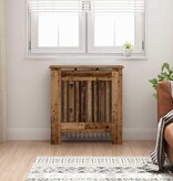 VidaXL Radiatorafdekking Oud Hout 78 x 19 x 81,5 cm Bewerkt hout