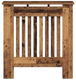 VidaXL Radiatorafdekking Oud Hout 78 x 19 x 81,5 cm Bewerkt hout