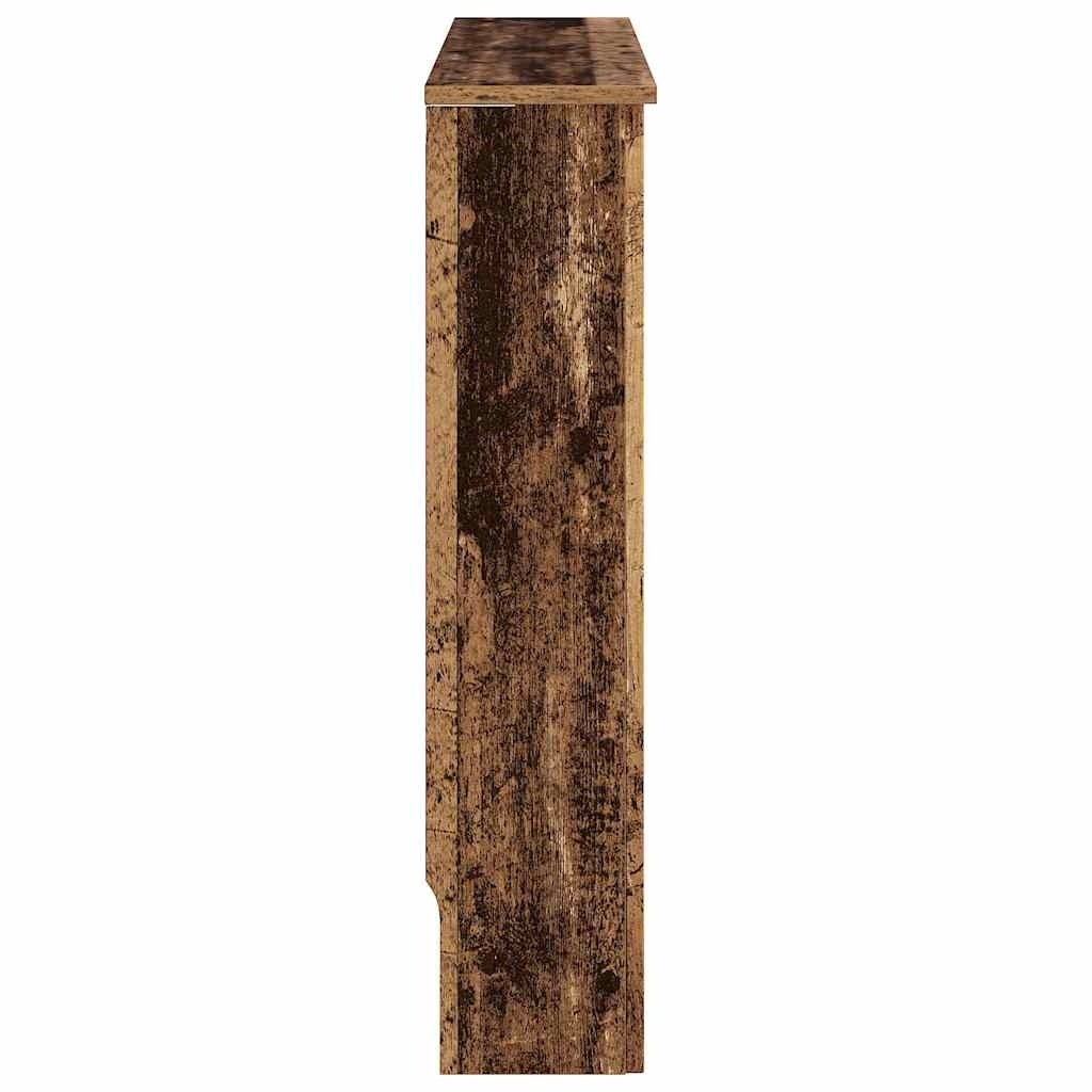 VidaXL Radiatorafdekking Oud Hout 78 x 19 x 81,5 cm Bewerkt hout
