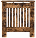 VidaXL Radiatorafdekking Gerookt eiken 78 x 19 x 81,5 cm Bewerkt hout