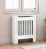 VidaXL Radiatorafdekking Hoogglans wit 78 x 19 x 81,5 cm Bewerkt hout